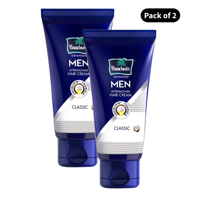 Parachute Advansed Men Classic Hair Cream (50g)(Pack of 2)