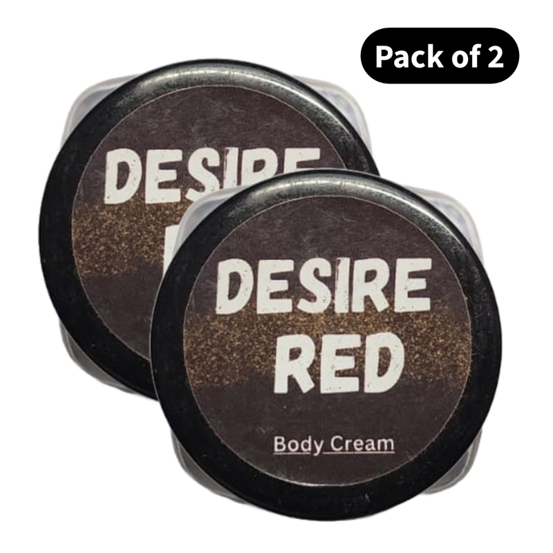 Perfume Body Cream Desire Red (10gm) (Pack of 2)