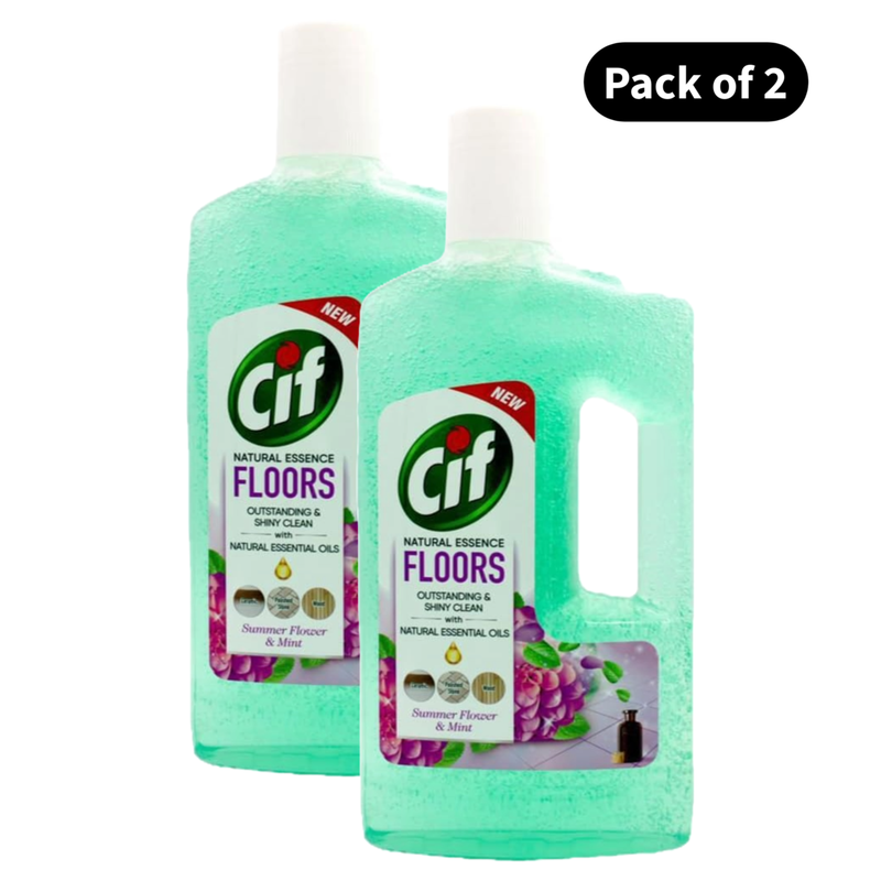 Cif Floors Summer Flower & Mint (1Kg)(Pack of 2)