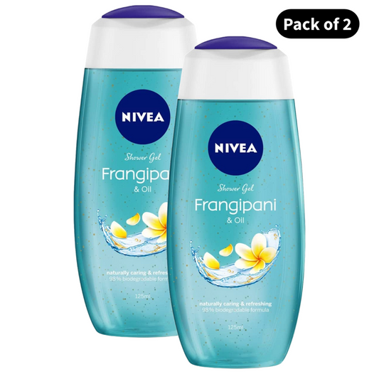 Nivea Frangipani & Oil Shower Gel (125ml)(Pack of 2)