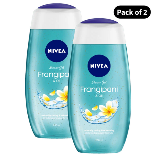 Nivea Frangipani & Oil Shower Gel (250ml)(Pack of 2)