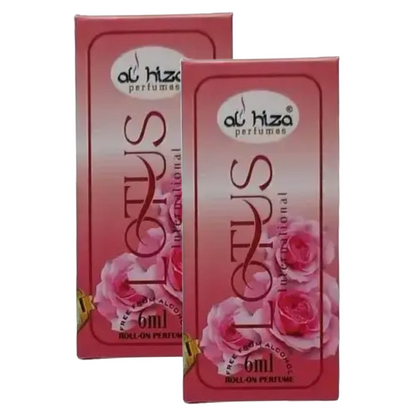 Al Hiza Lotus Roll On Perfume 6ml Pack of 2