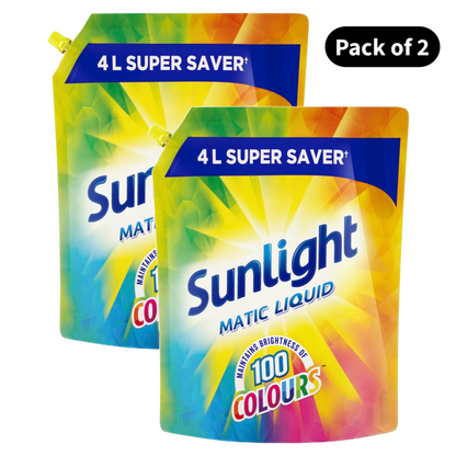 Sunlight Matic Liquid (4L)(Pack of 2)