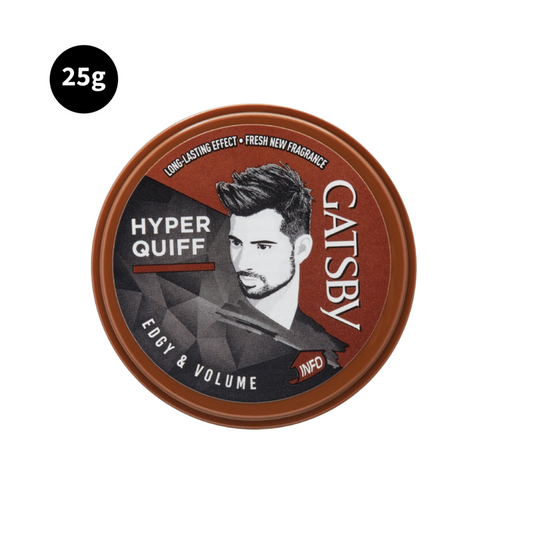 Hyper Quiff Gatsby Edgy & Volume Hair Styling Wax 25g