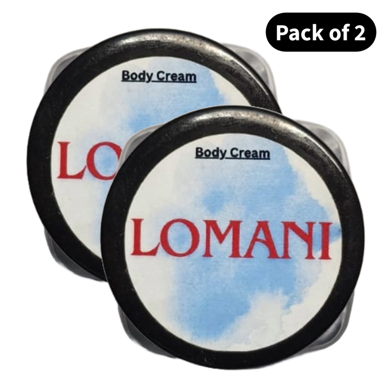 Perfume Body Cream Lomani (10gm) (Pack of 2)