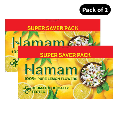 Hamam Lemon Flowers Soap (3x150g)(Pack of 2)