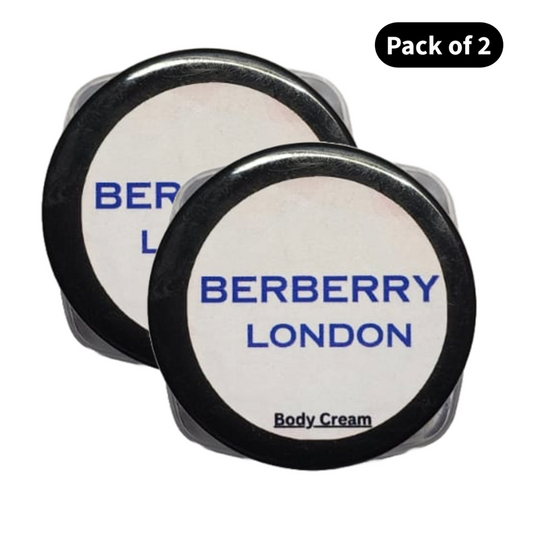 Perfume Body Cream Berberry London (10gm) (Pack of 2)