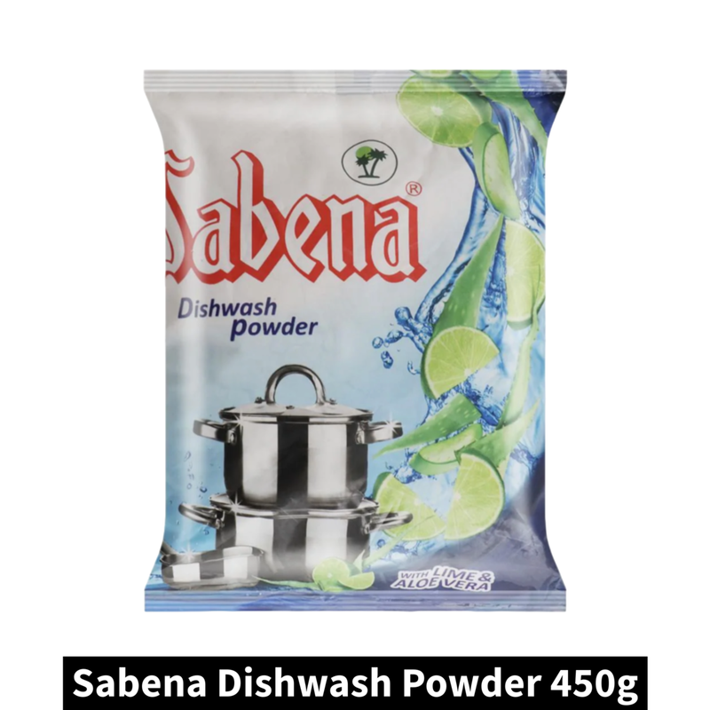 Lime & Aloevera Sabena With Dishwash Powder 450g