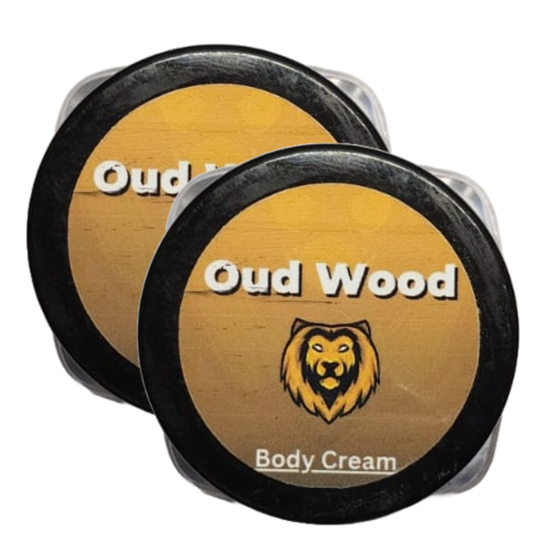 Oud Wood Perfume Body Cream 10g Pack of 2