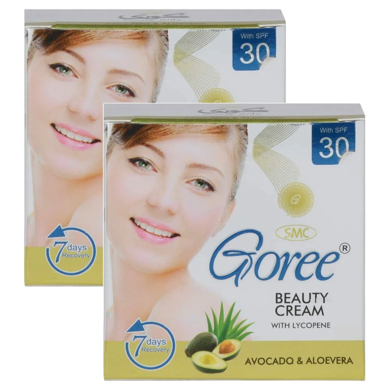 Goree Beauty Avocado & Aloevera Cream 30g Pack of 2