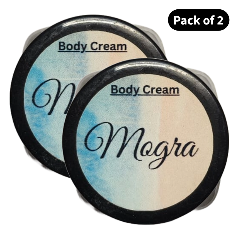 Perfume Body Cream Mogra (10gm) (Pack of 2)