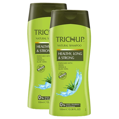 Trichup Natural Healthy Long & Strong Shampoo 100ml Pack of 2