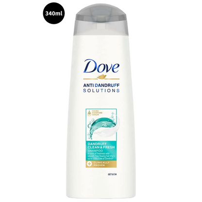 Anti Dandruff Solution Dove Dandruff Clean & Fresh Shampoo 340ml