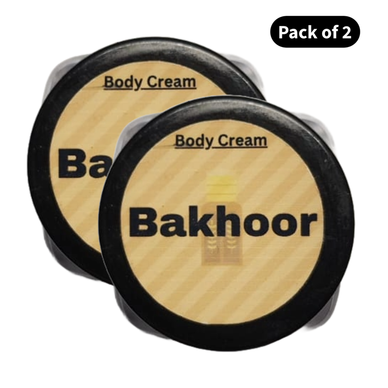 Perfume Body Cream Bakhoor (10gm) (Pack of 2)