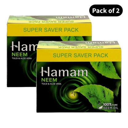 Hamam Neem Oil Soap (3X150G)(1N X 100gm)(Pack of 2)