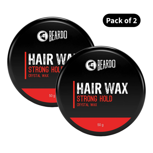 Beardo Strong Hold Hair Wax (50gm)(Pack of 2)