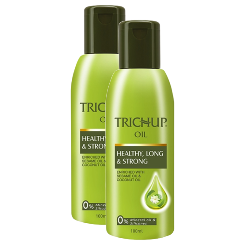 Trichup Ayurvedic Healthy Long & Strong Hair Oil 100ml Pack of 2