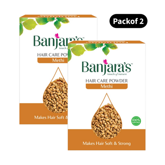 Banjaras Methi Hair Care Powder (100gm)(Pack of 2)