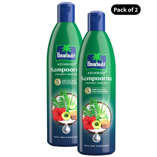 Parachute Advansed Sampoorna Hair Oil (280ml)(Pack of 2)