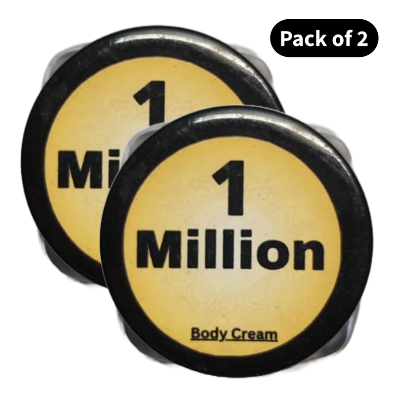 Perfume Body Cream 1 Million (10gm) (Pack of 2)