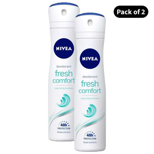 Nivea Fresh Comfort Deodorant (92gm)(Pack of 2)