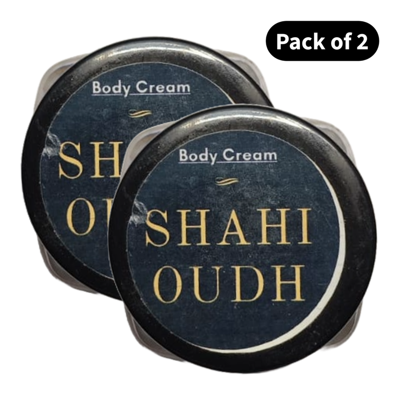 Perfume Body Cream Shahi Oudh (10gm) (Pack of 2)