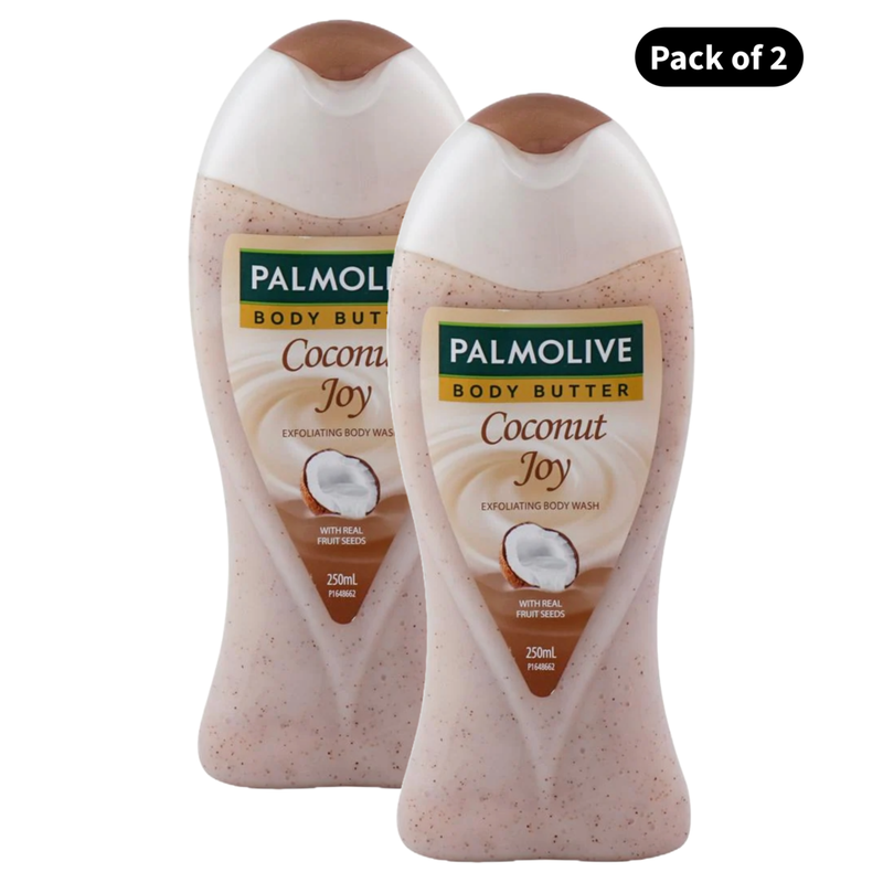 Palmolive Coconut Joy Butter Body Wash (250ml)(Pack of 2)