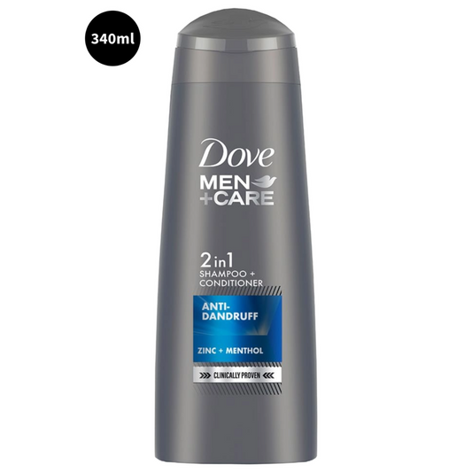 Men+Care Dove Anti-Dandruff 2 in 1 Shampoo + Conditioner 340ml