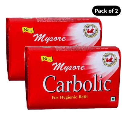 Mysore Carbolic Soap (150gm)(Pack of 2)