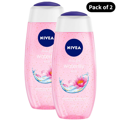 Nivea Waterlily & Oil Shower Gel (125ml)(Pack of 2)