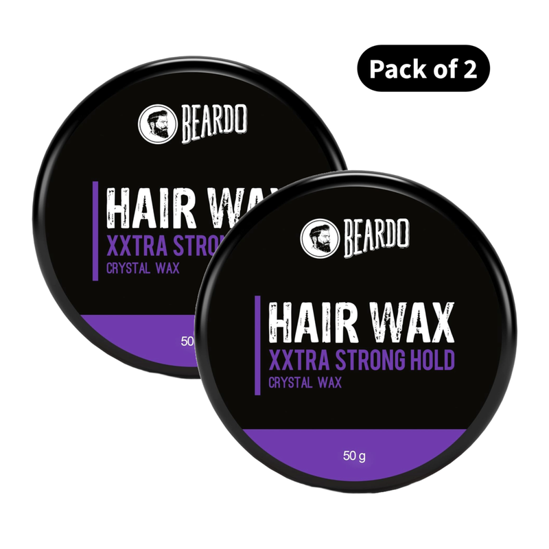 Beardo Xxtra Strong Hold Hair Wax (50gm)(Pack of 2)