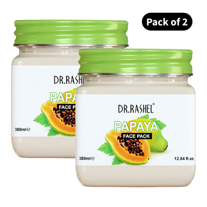 Dr.Rashel Papaya Face Pack (380ml)(Pack of 2)