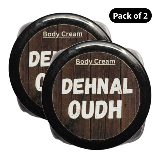 Perfume Body Cream Dehnal Oudh (10gm) (Pack of 2)