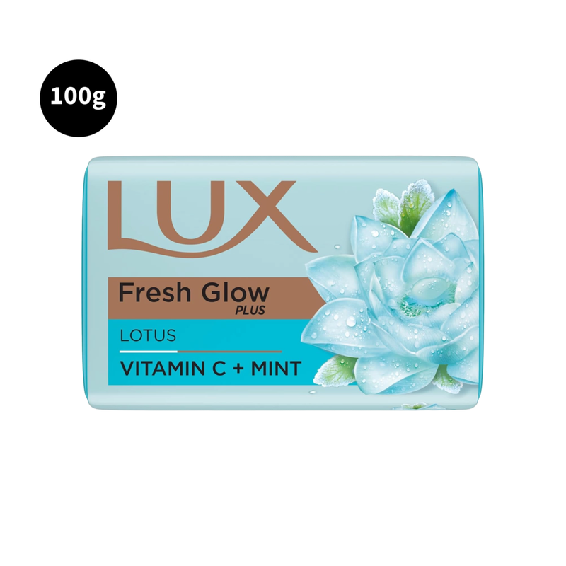 Lux Lotus Vitamin C + Mint Soap Fresh Glow Plus 100gm