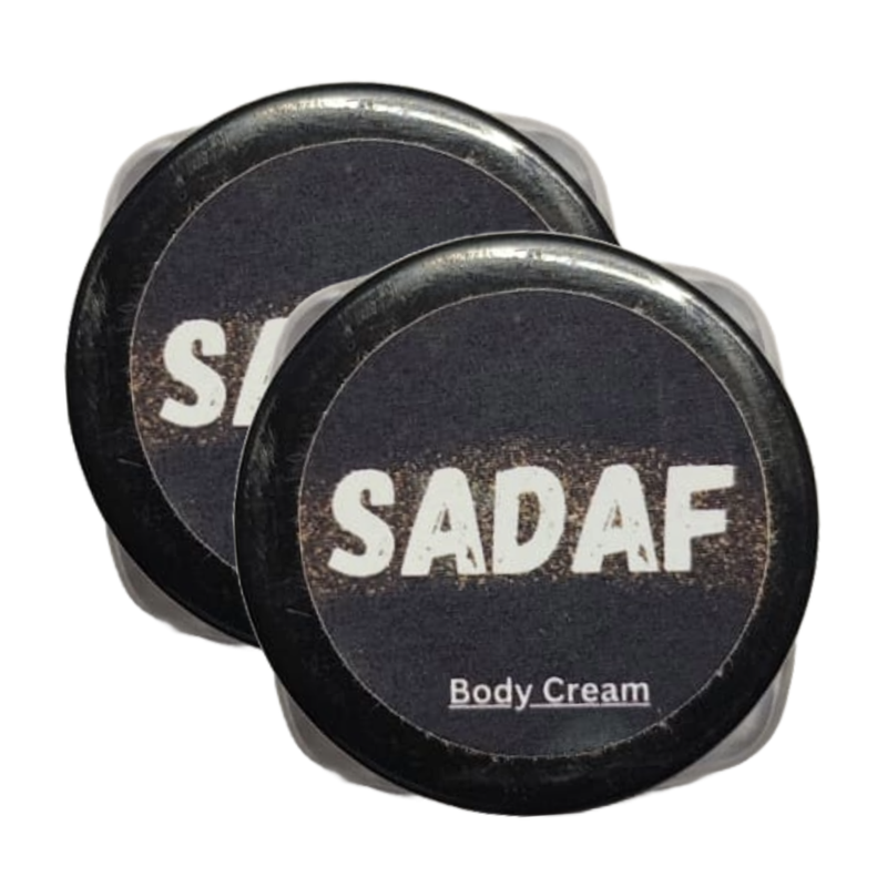 Sadaf Perfume Body Cream 10g Pack of 2