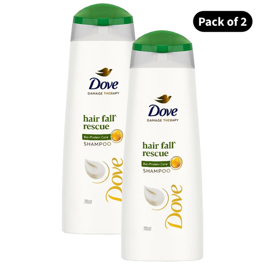 Dove Hair Fall Rescue Damage Therapy Shampoo (180ml)(Pack of 2)