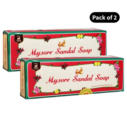 Mysore Sandal Soap (3X150gm)(Pack of 2)