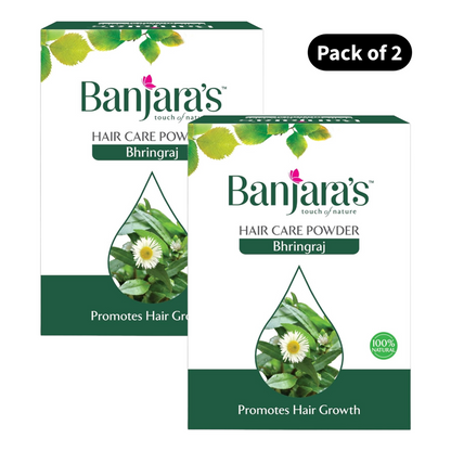 Banjaras Bhringraj Hair Care Powder (100gm)(Pack of 2)