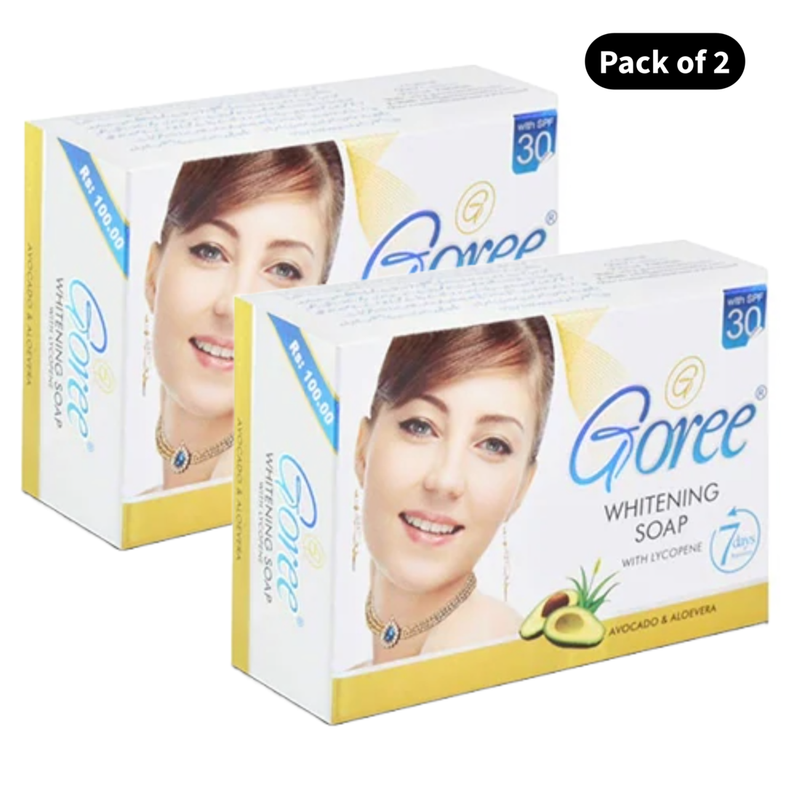 Goree Whitening Soap (100gm)(Pack of 2)