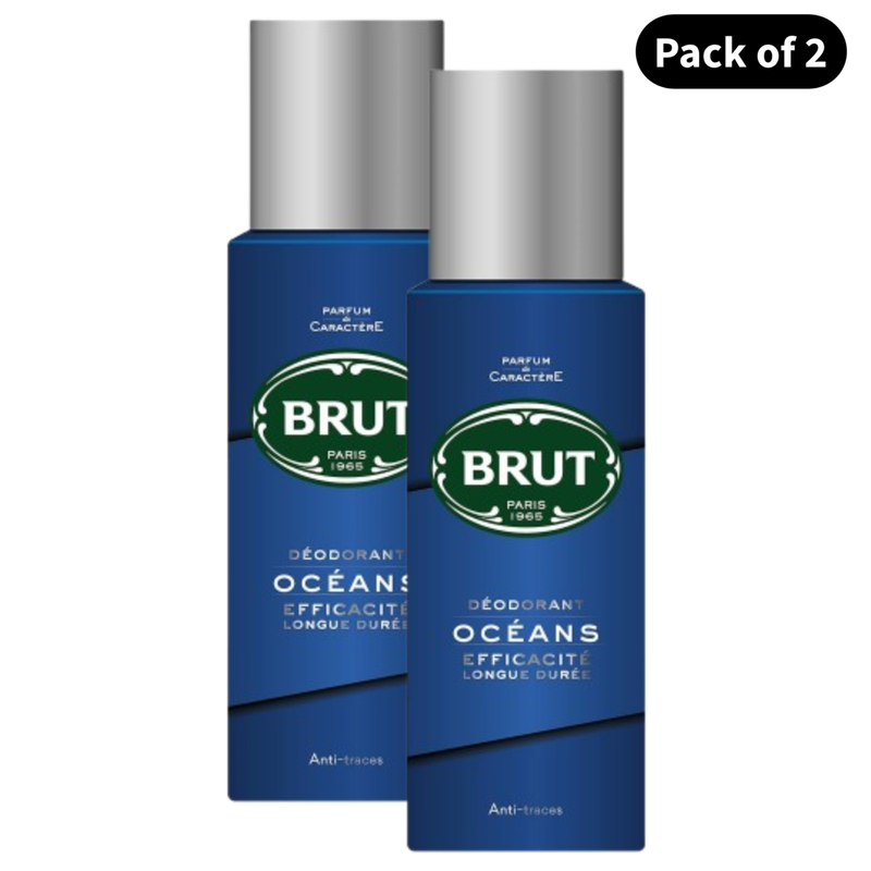 Brut Oceans Deodorant (200ml)(Pack of 2)