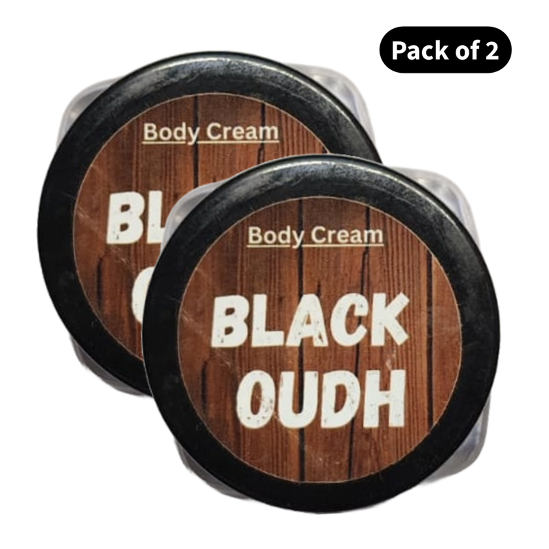 Perfume Body Cream Black Oudh (10gm) (Pack of 2)