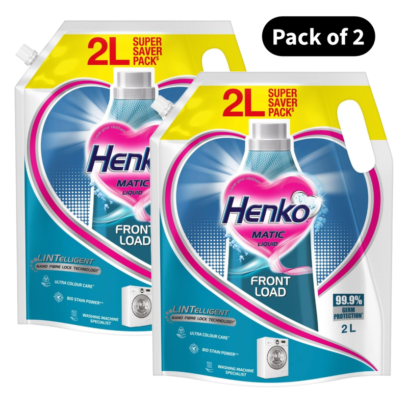 Henko Matic Front Load Liquid (2L)(Pack of 2)