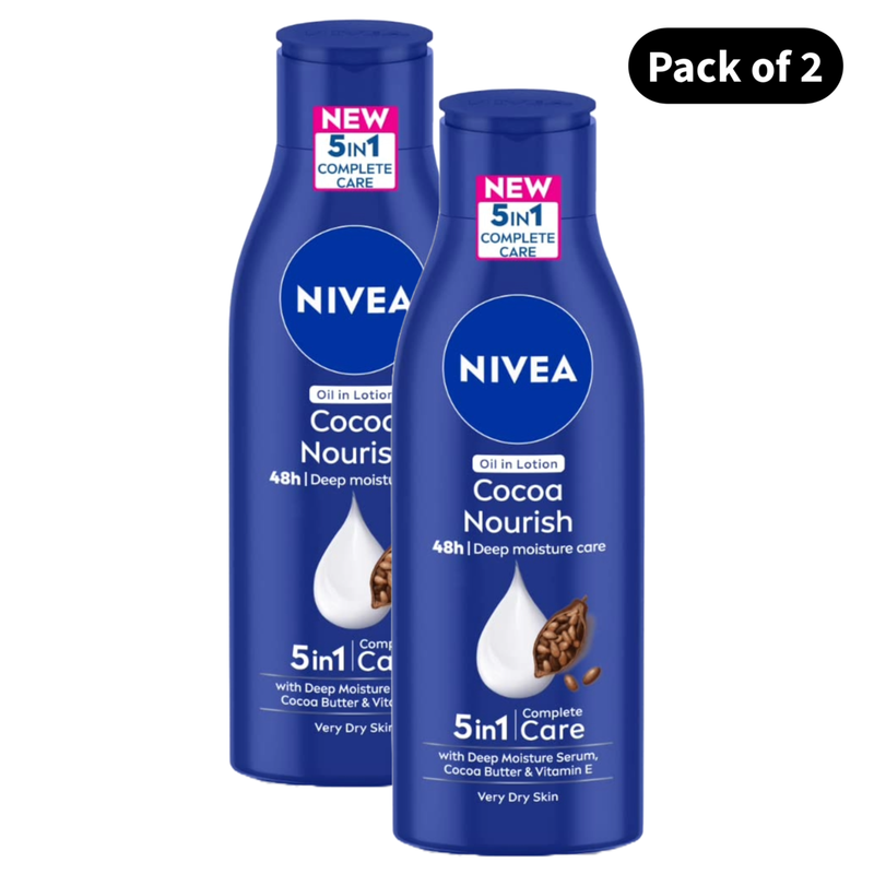 Nivea Cocoa Nourish Lotion (75ml)(Pack of 2)