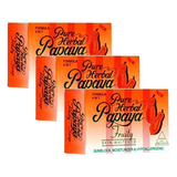 Pure Herbal Papaya Fruity Skin Whitener Soap 135g Pack of 3