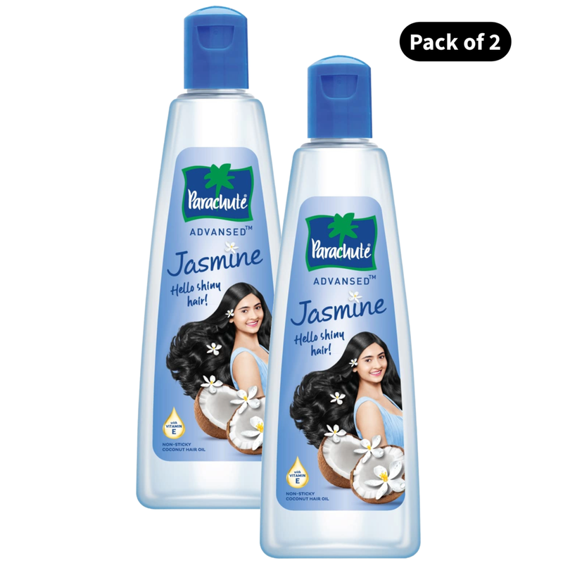 Parachute Advansed Jasmine Shiny Hair Oil (190ml)(Pack of 2)