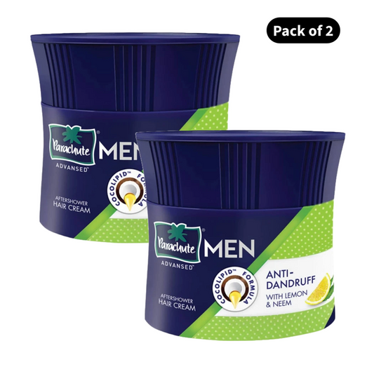 Parachute Advansed Anti-Dandruff Men Hair Cream (100g)(Pack of 2)