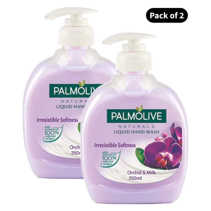 Palmolive Orchid & Milk Hand Wash (250ml)(Pack of 2)