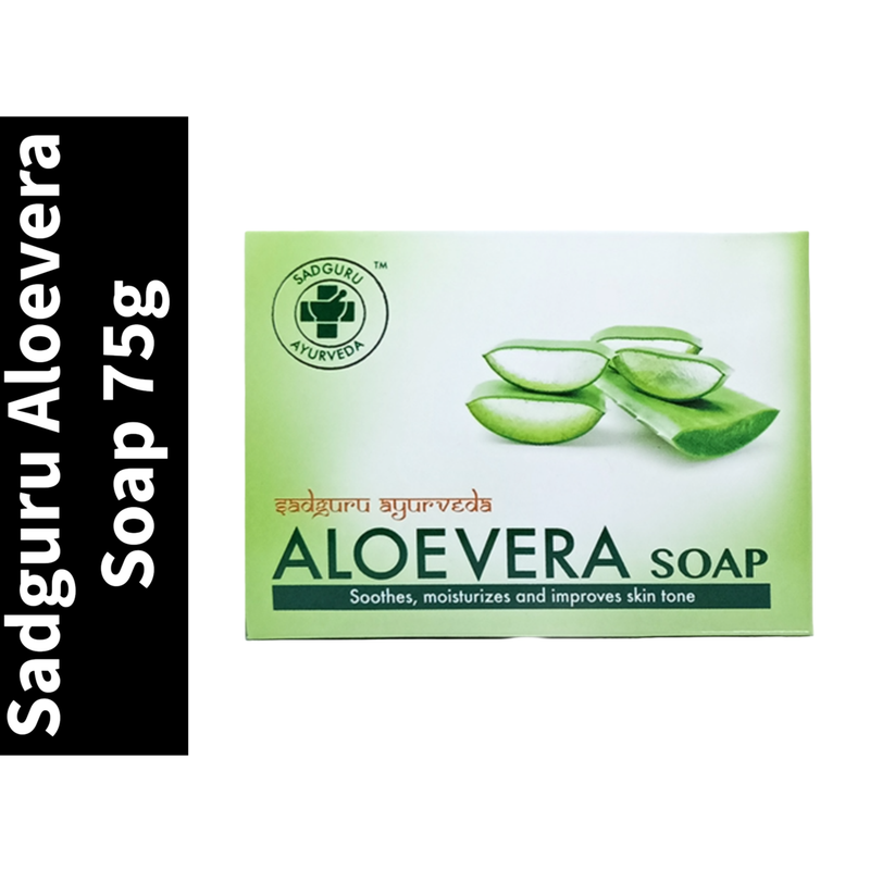 Aloevera Soap Sadguru Ayurveda 75gm