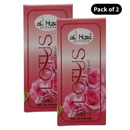 Al Hiza Lotus Perfume (6ml)(Pack of 2)