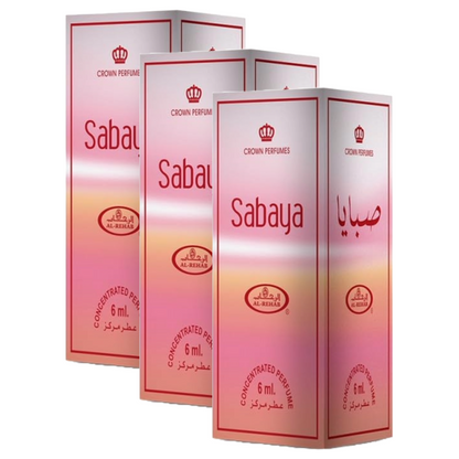 Al Rehab Sabaya Concentrated Perfume 6ml Pack of 3